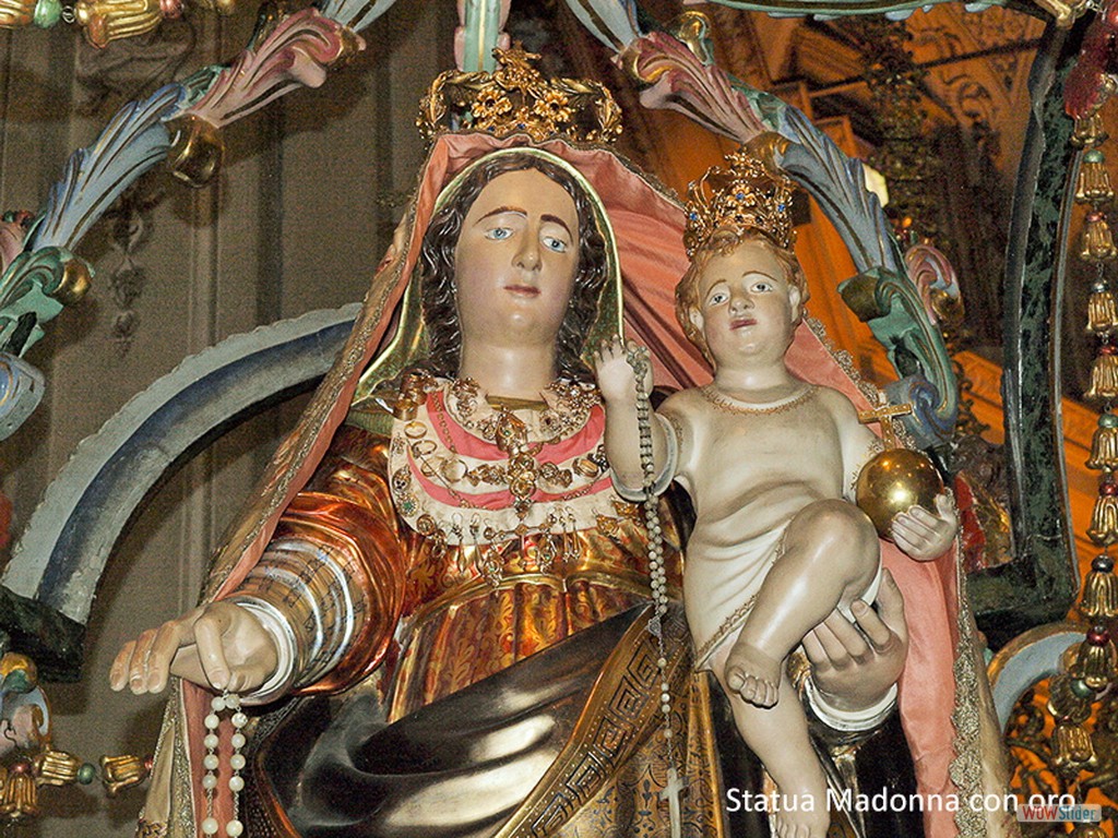 2-Statua-Madonna-con-oro