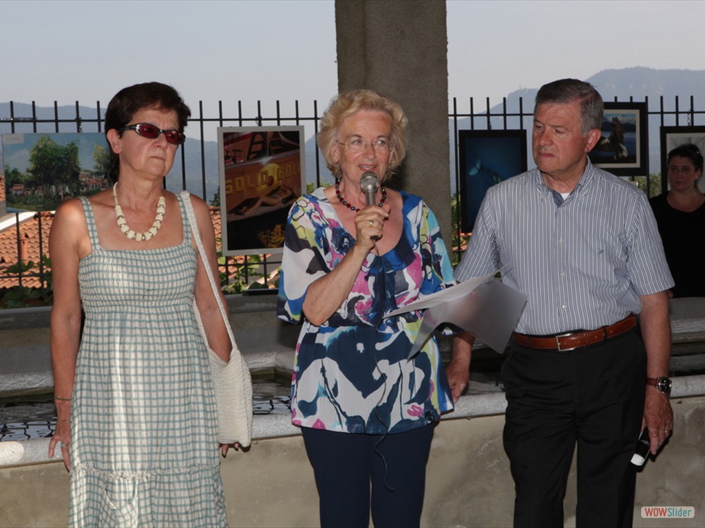 9- Apertura della mostra S