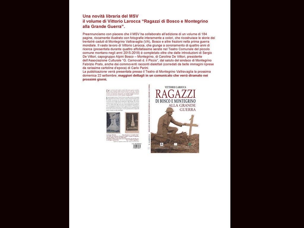 02-Articolo MSV - Ragazzi alla Grande Guerra