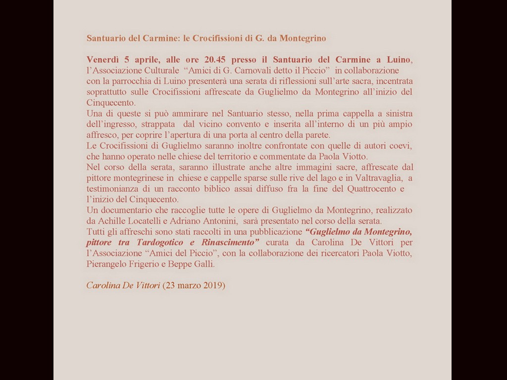 2- Articolo serata al Carmine