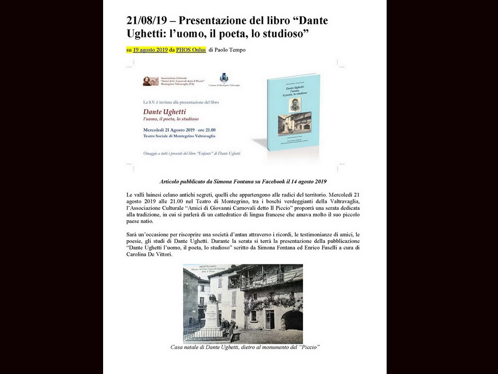 01-Articolo Ughetti su Phos Onlus MI