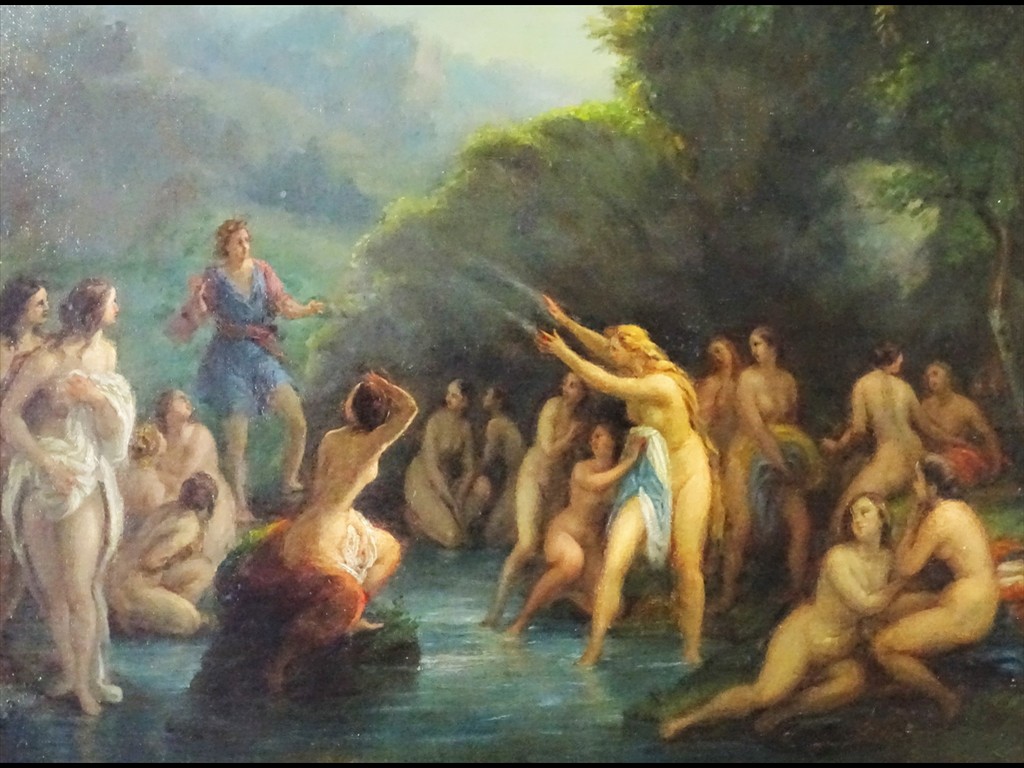 72-Diana e Atteone,1865